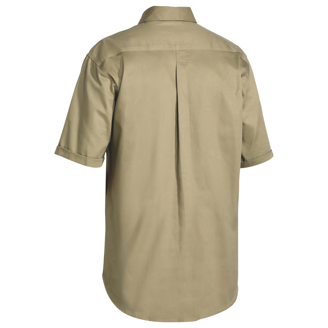 Closed Front Cotton Drill Shirt - BSC1433