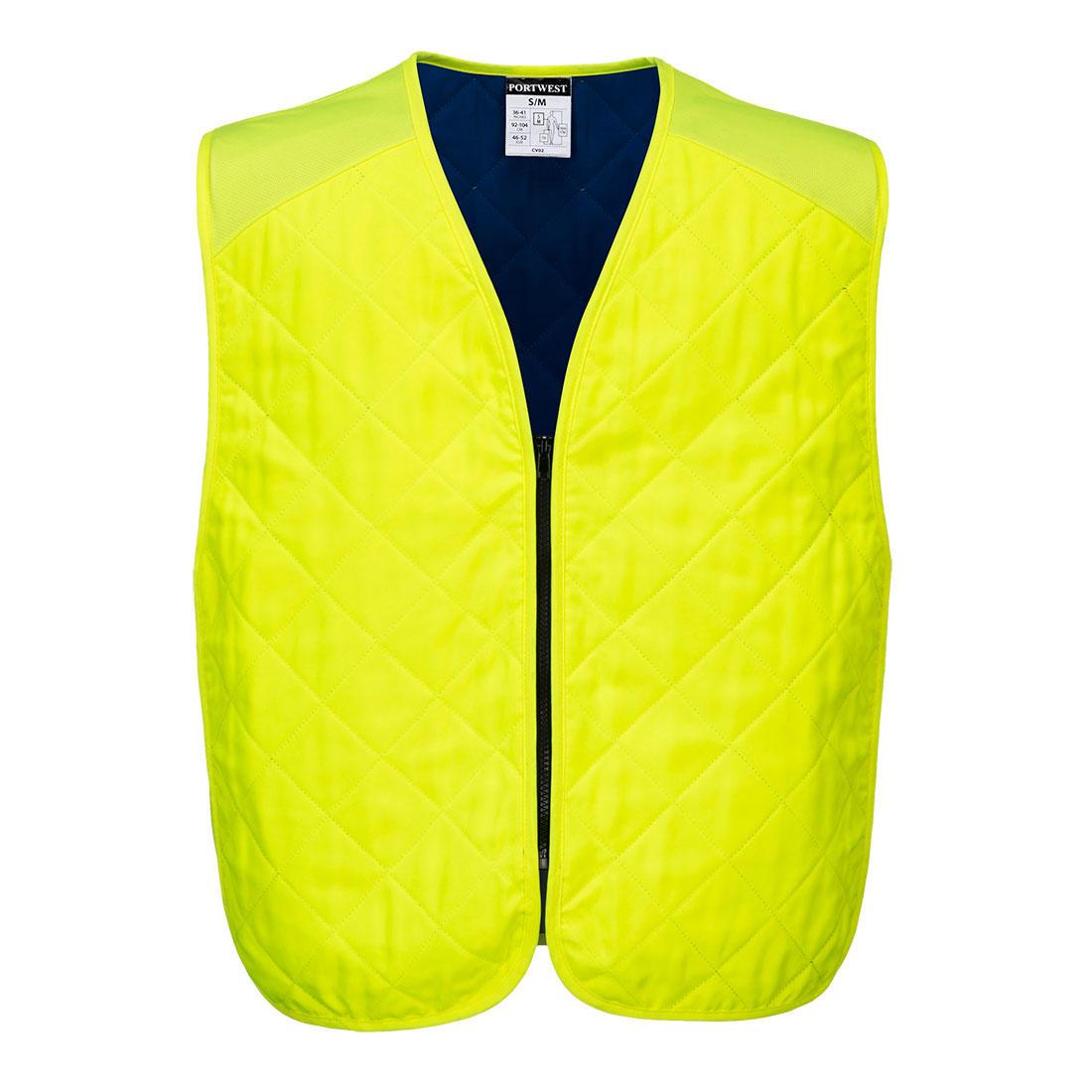 Cooling Evaporative Vest - CV09 Yellow Front