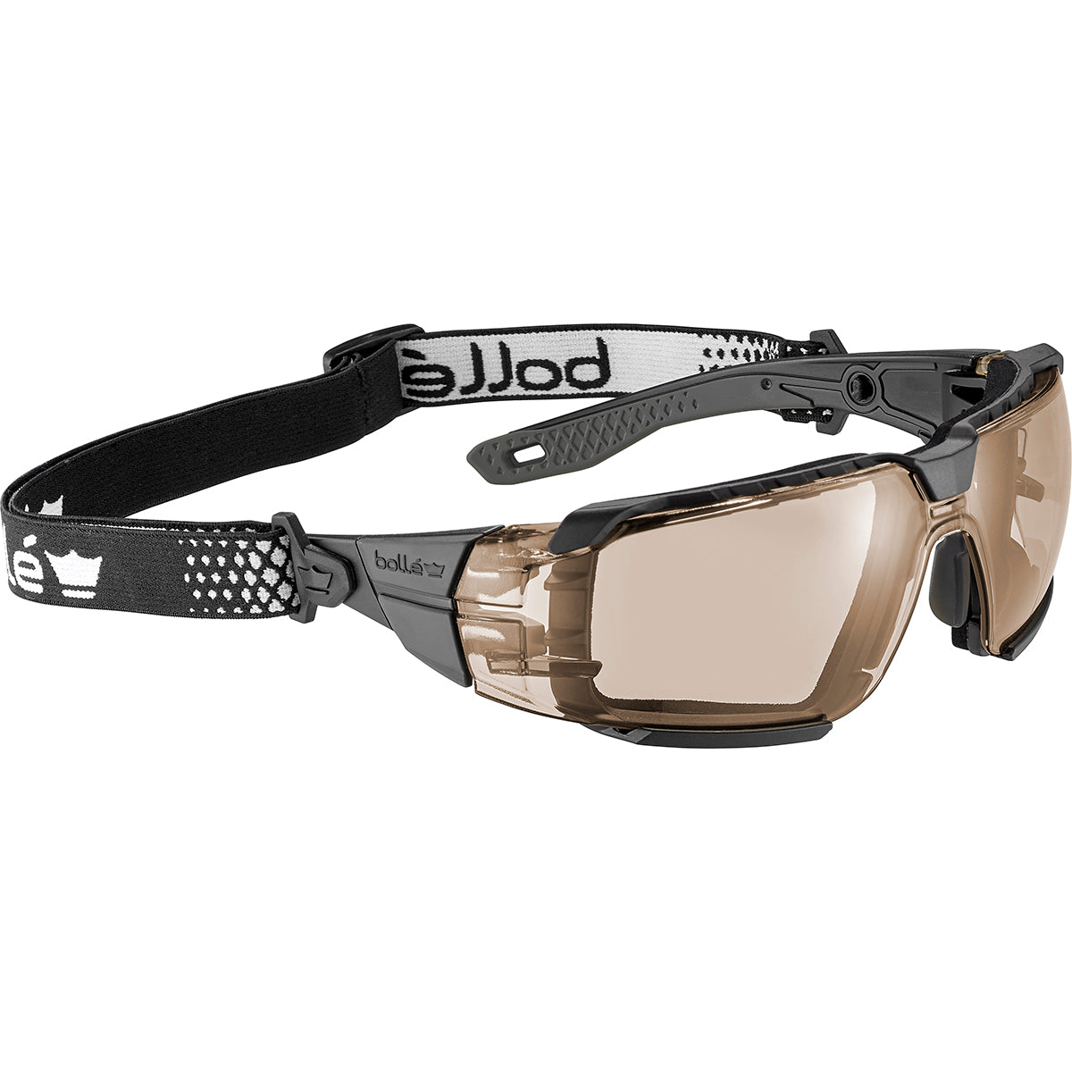 RUSH+ 2.0 XP PC Lens PLATINUM Grey/Black with Foam & Strap