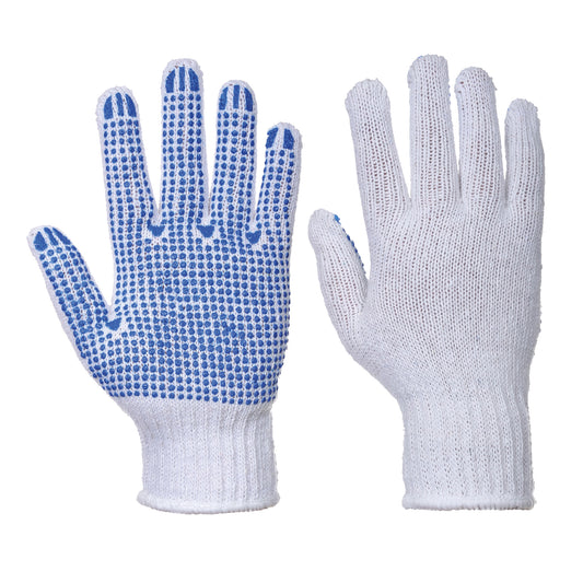 Classic Polka Dot Glove Blue/White - A111 Palm & Back