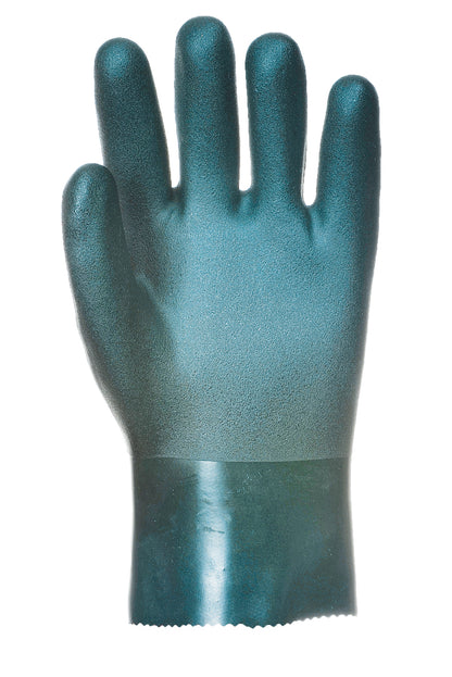 Double Dipped PVC Gauntlet Green - A827 Palm 