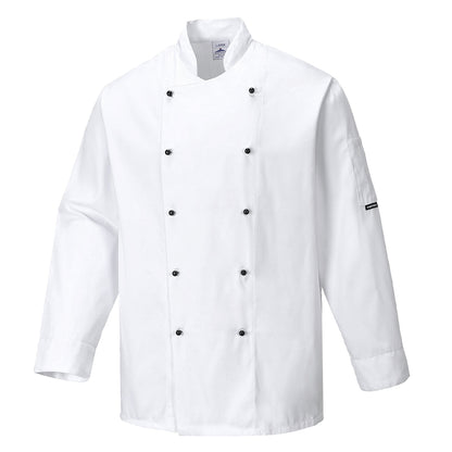 Somerset Chef Jacket - White - C834