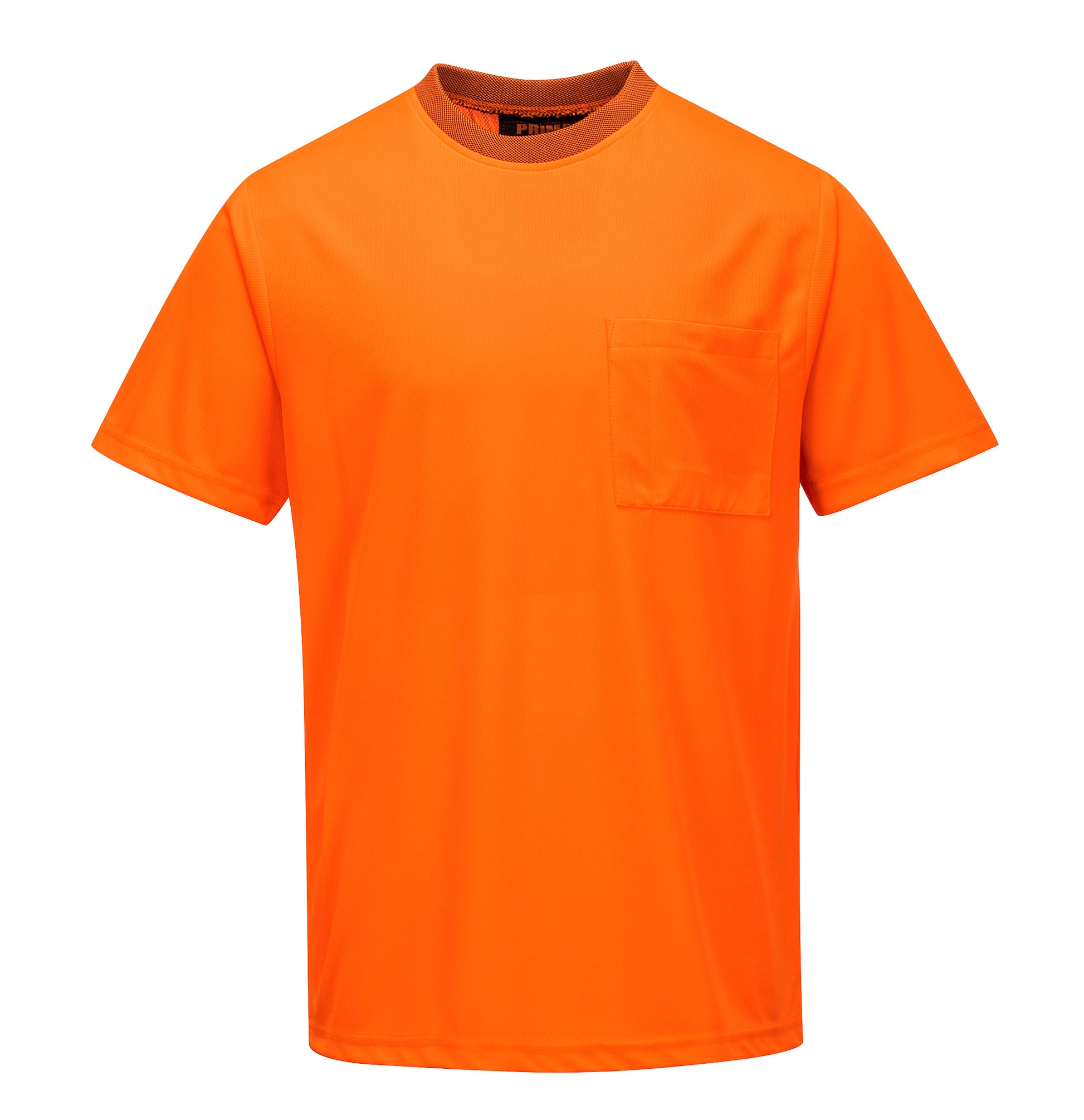 Micro Mesh T-Shirt S/S Class D Orange - MT119 Front