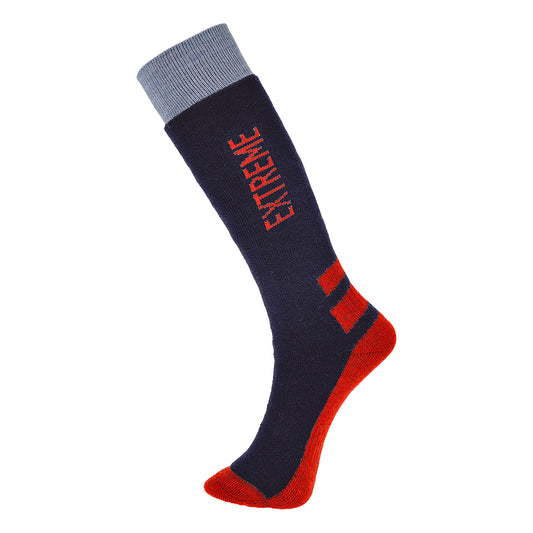Extreme Cold Weather Sock Navy Red- SK18