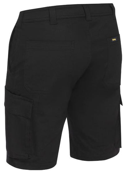 Stretch Cotton Drill Cargo Short - BSHC1008