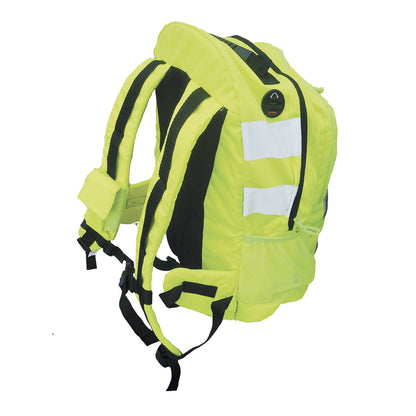 Hi-Vis Backpack with Tape 25L- B905 Side profile