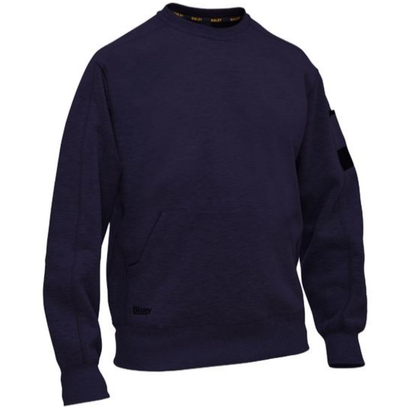Work Fleece Crew Neck Jumper - BK6723