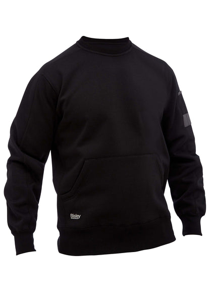 Work Fleece Crew Neck Jumper - BK6723