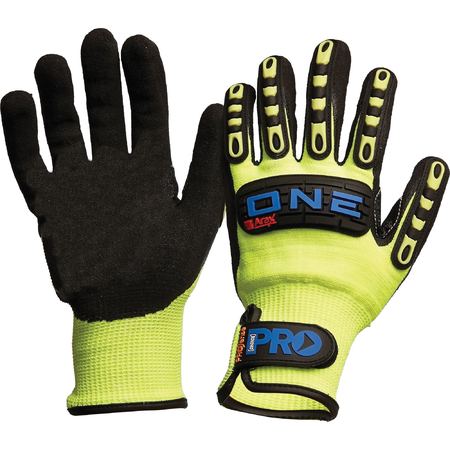 Arax One Nitrile Foam / Cut Resistant Liner Rubber Back Gloves - ONECR