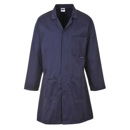 Navy Lab Coat - 2852