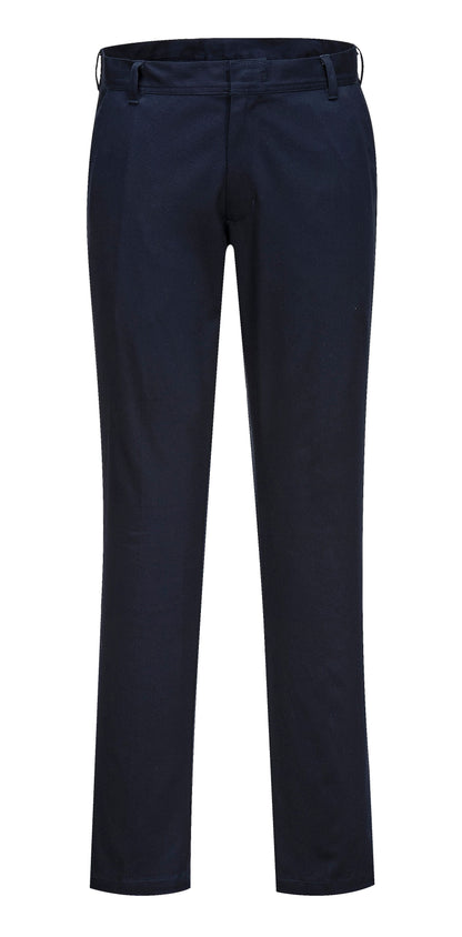 Stretch Slim Chino Pants Navy - S232 Front