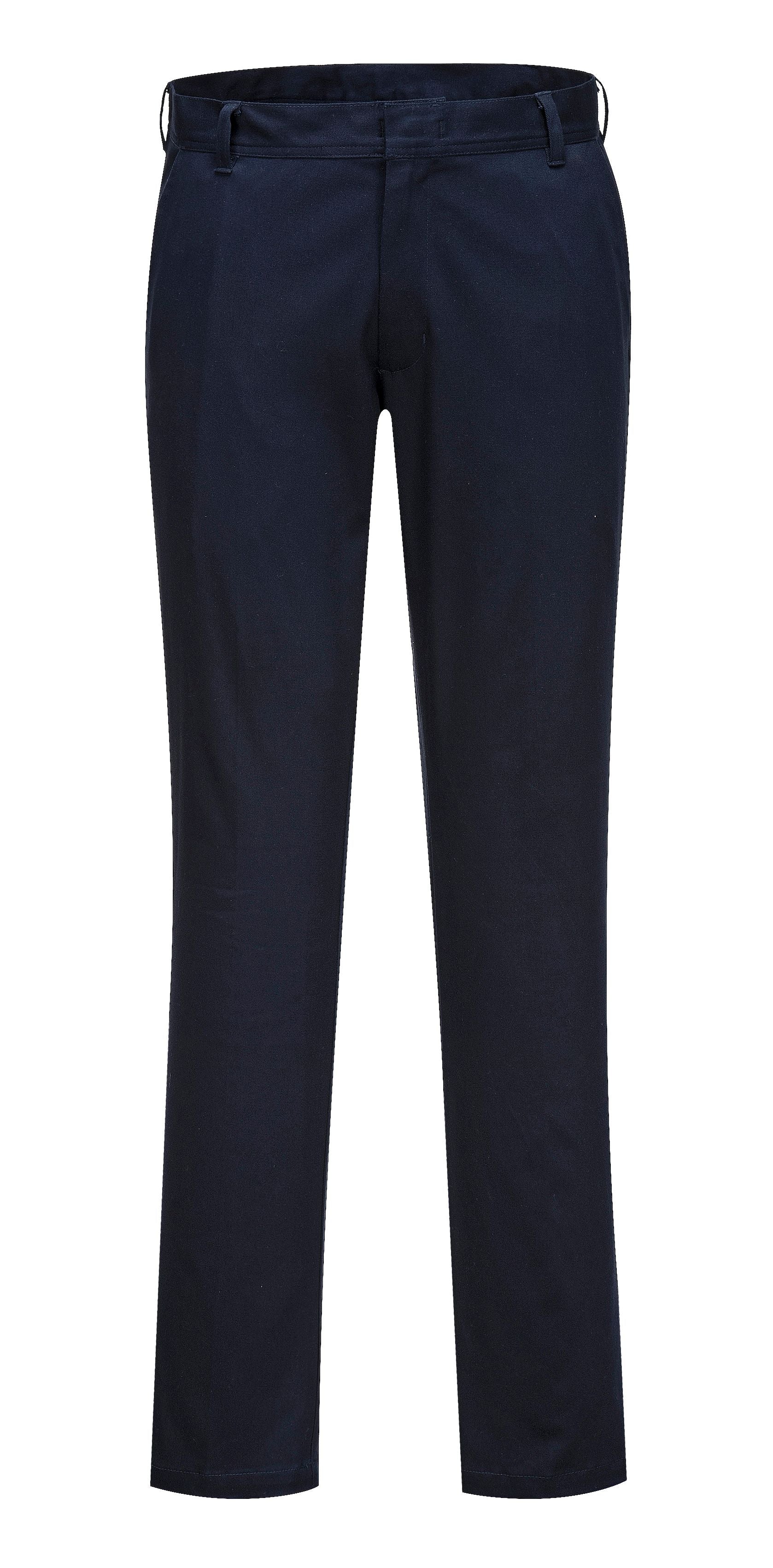 Stretch Slim Chino Pants Navy - S232 Front