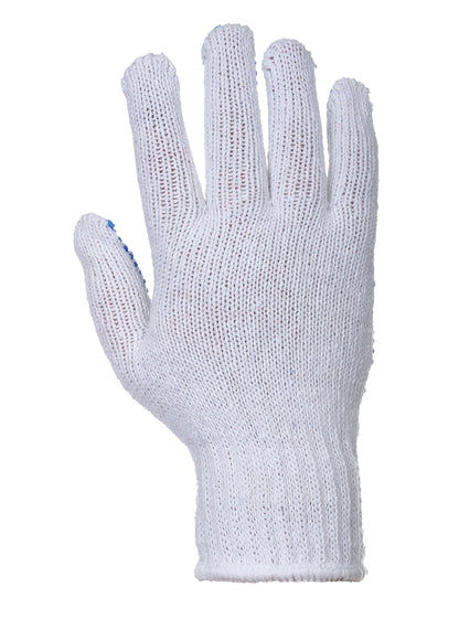 Classic Polka Dot Glove Blue/White - A111 Back