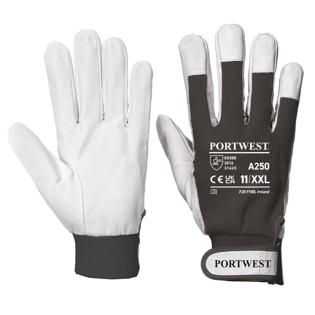 Tergsus Glove Grey - A250 2XL Palm & Back