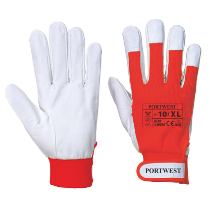 Tergsus Glove Red - A250 Extra-Large Palm & Back
