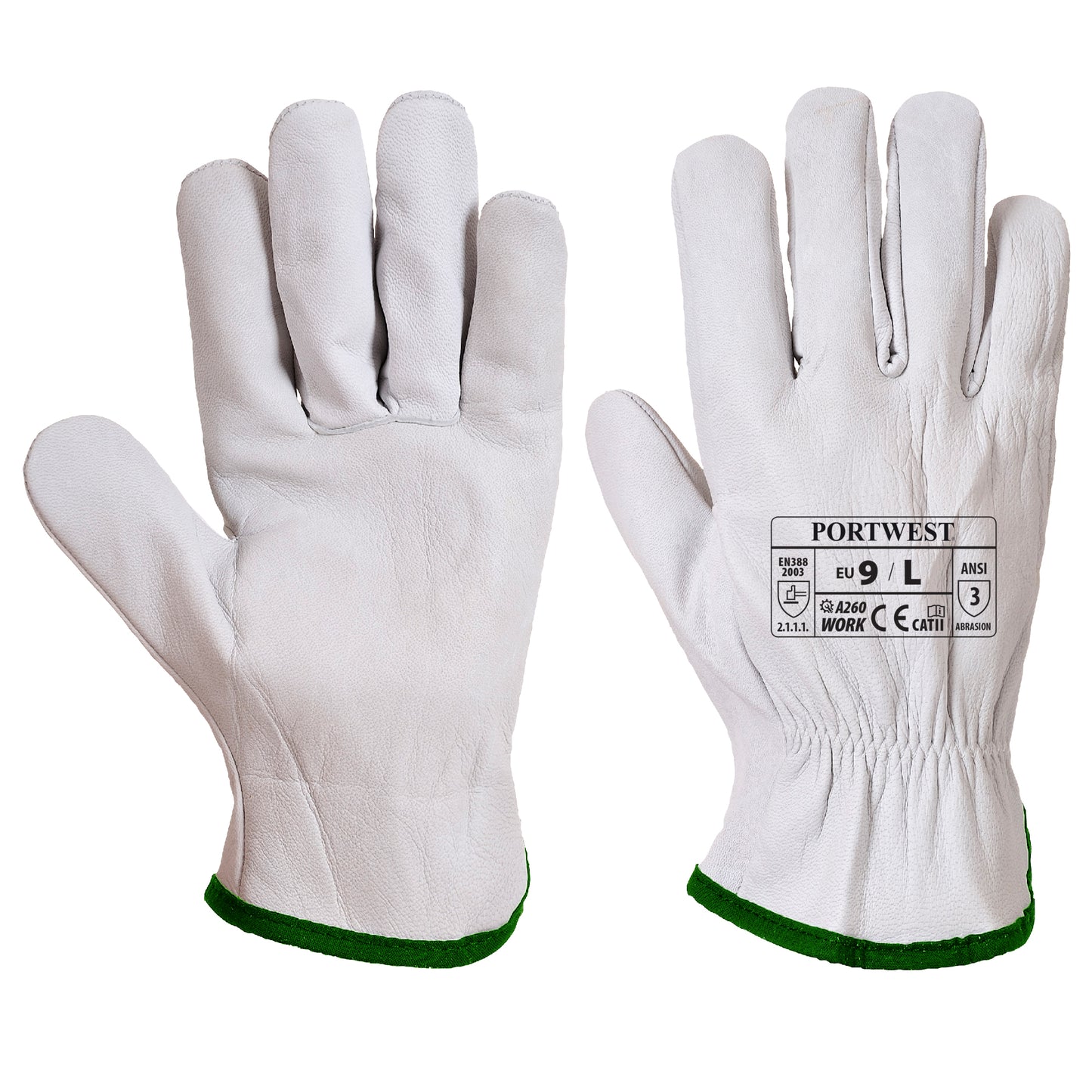 Oves Driver Glove White - A260 Palm & Back