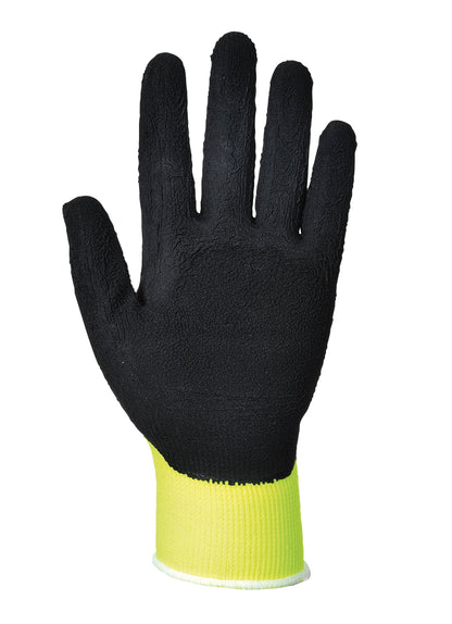 Hi-Vis Grip Glove Yellow/Black -A340 Palm