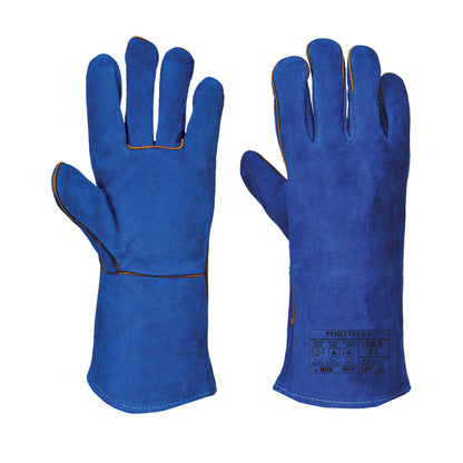 Welders Gauntlet Blue - A510 Palm & Back