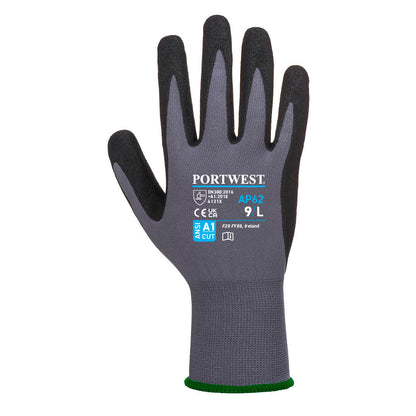 Dermiflex Aqua Glove Grey - AP62 Black