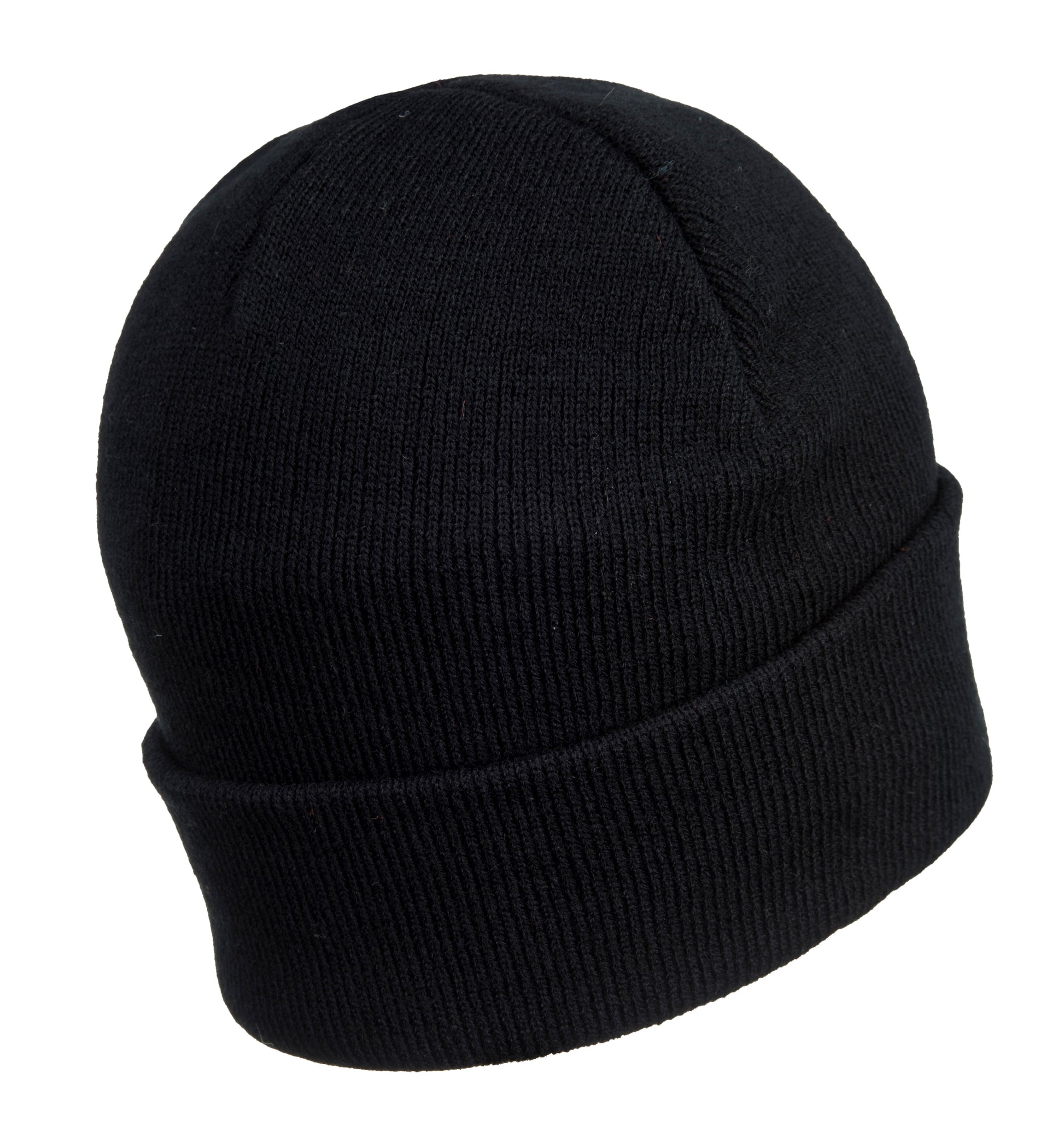 Rechargeable LED Beanie Black Back - B029