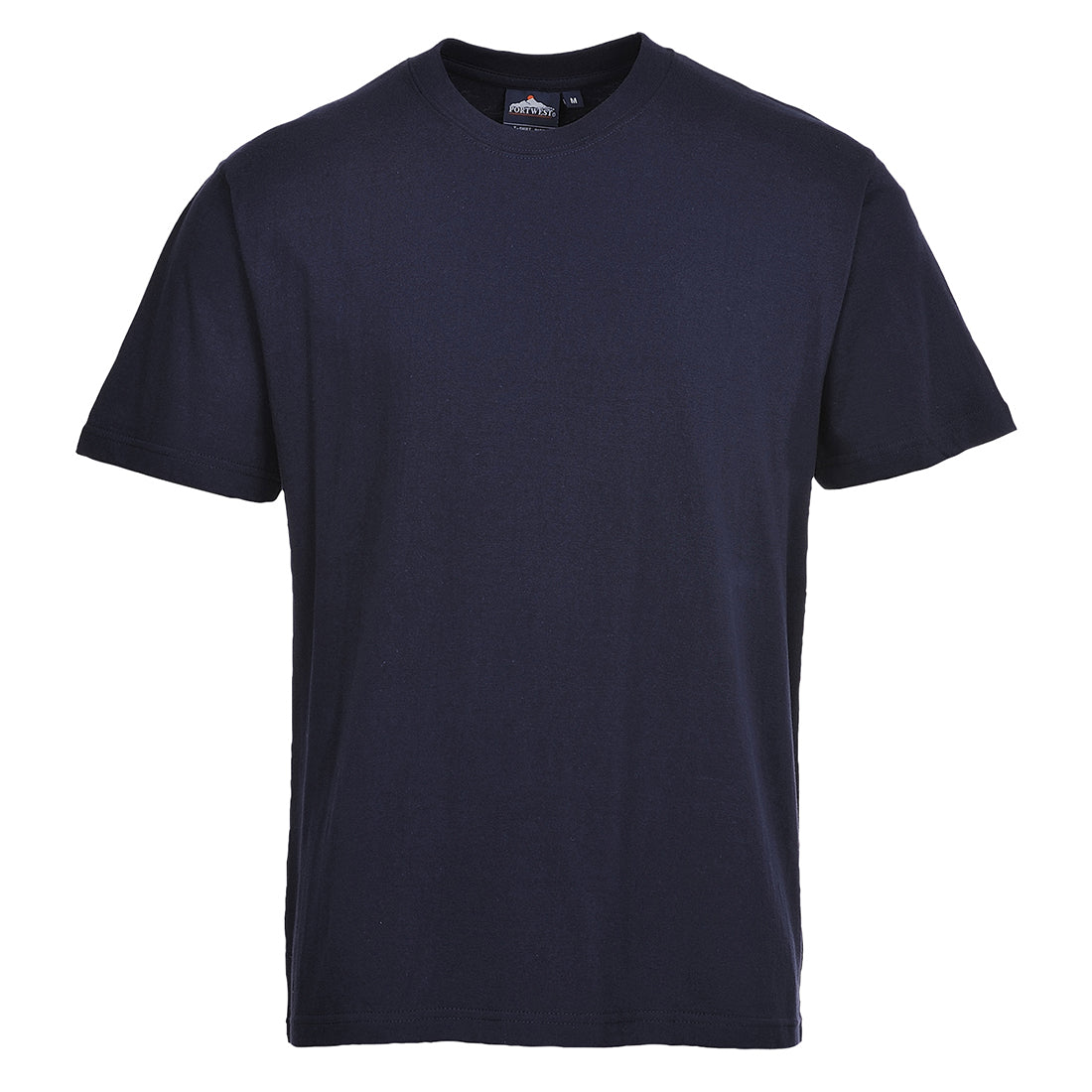 Turin Premium T-Shirt Navy - B195 Front