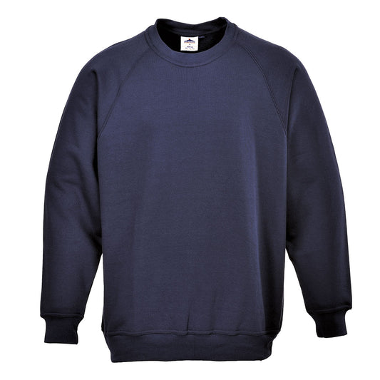 Roma Sweatshirt navy front- B300