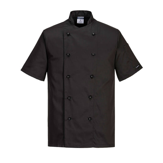 Kent Chefs Jacket Black - C734