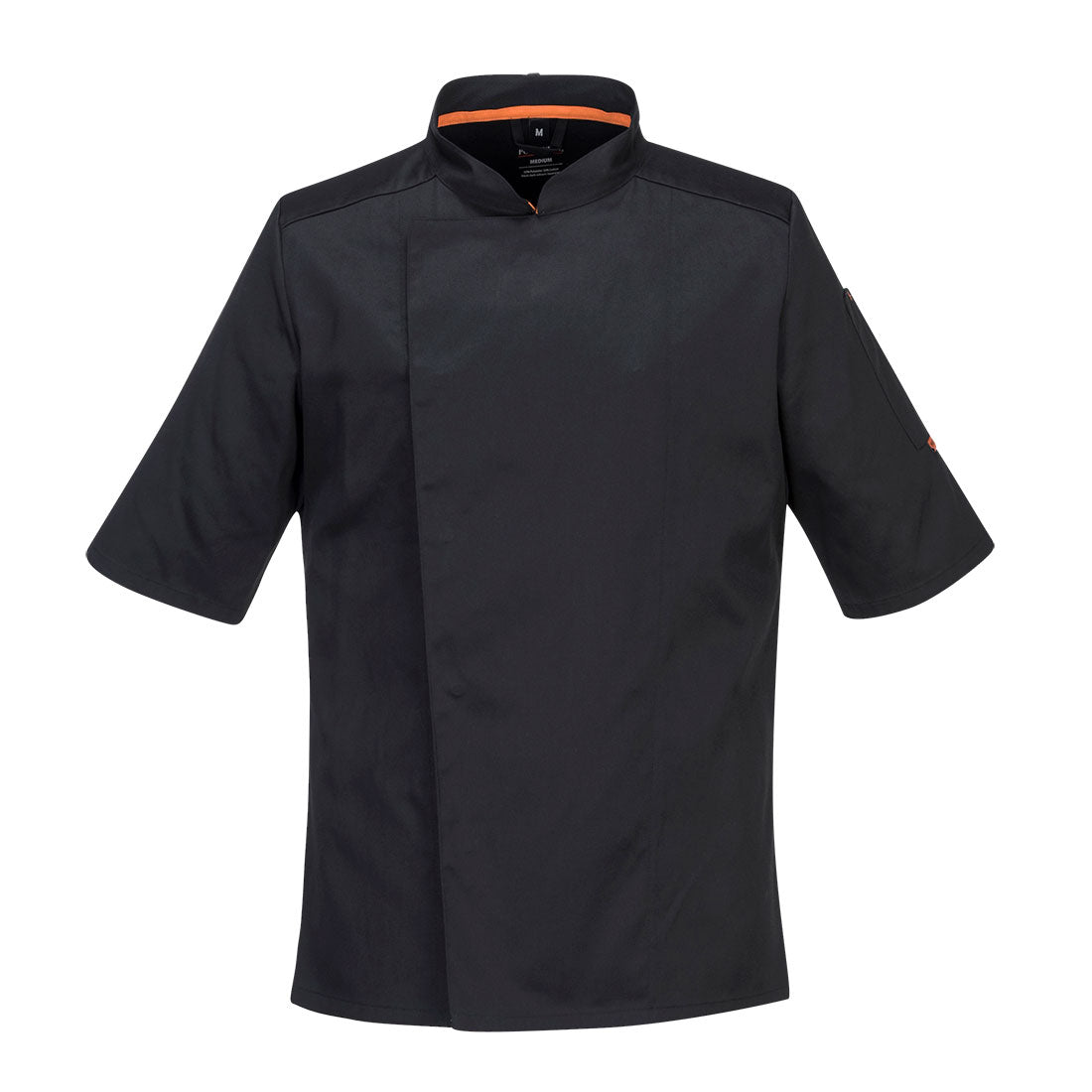 MeshAir Pro Chef Jacket S/S Black C738