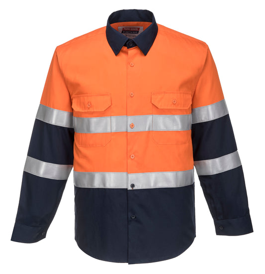 Portflame Orange Navy Shirt 9.7 CAL - FR04