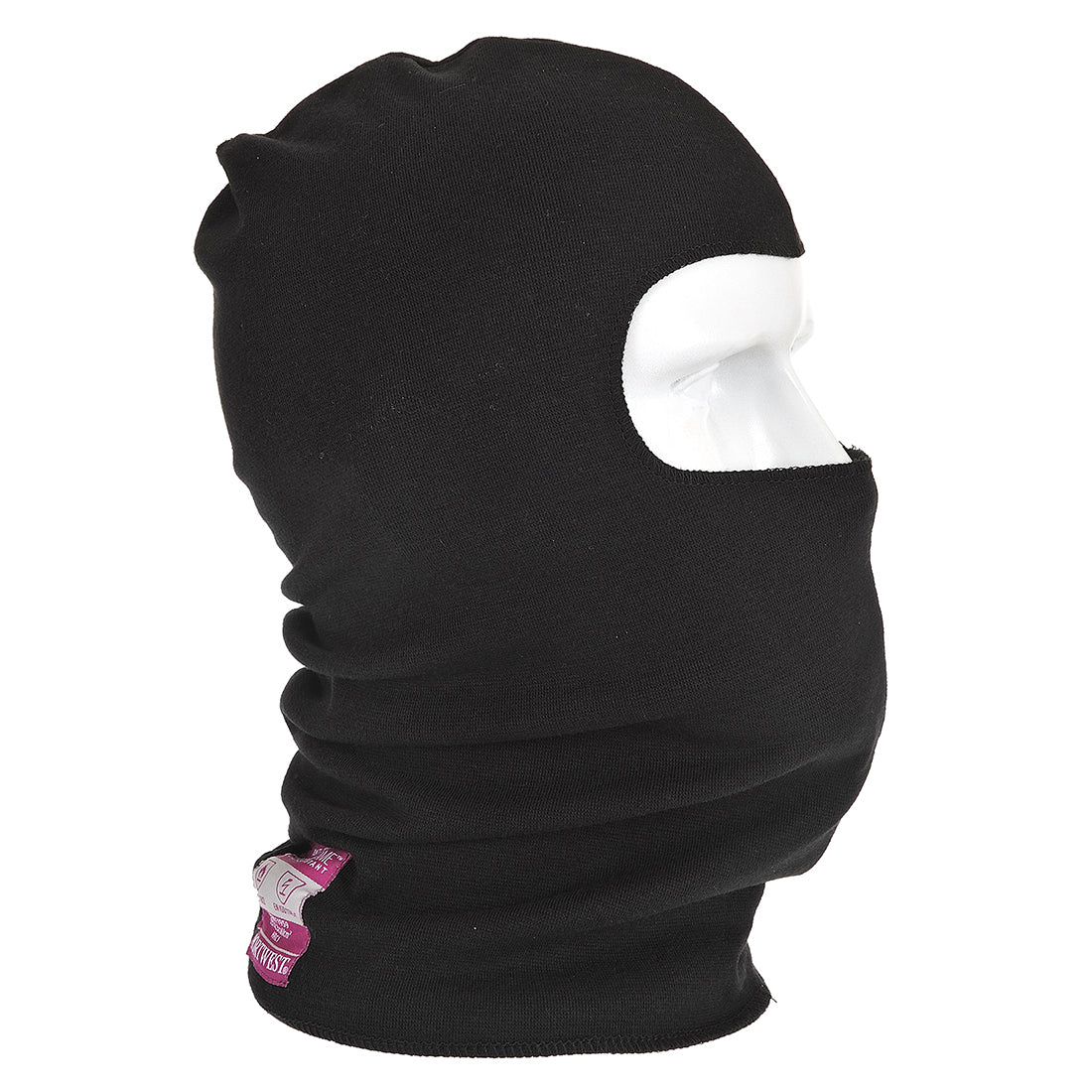 Black Flame Resistant Anti-Static Balaclava 4.3 CAL - FR18