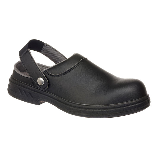 Black Steelite Safety Clog - FW82