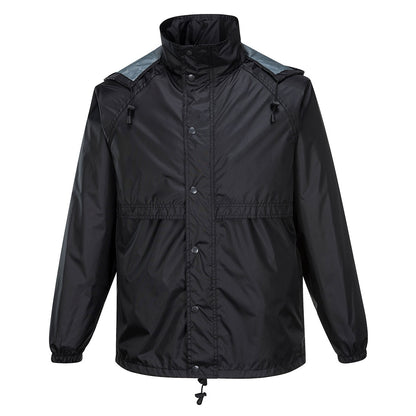 Huski Stratus Jacket Black - K8032 Front