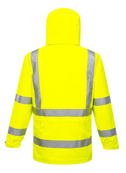 HUSKI Forge Jacket D/N Yellow - K8107 Back