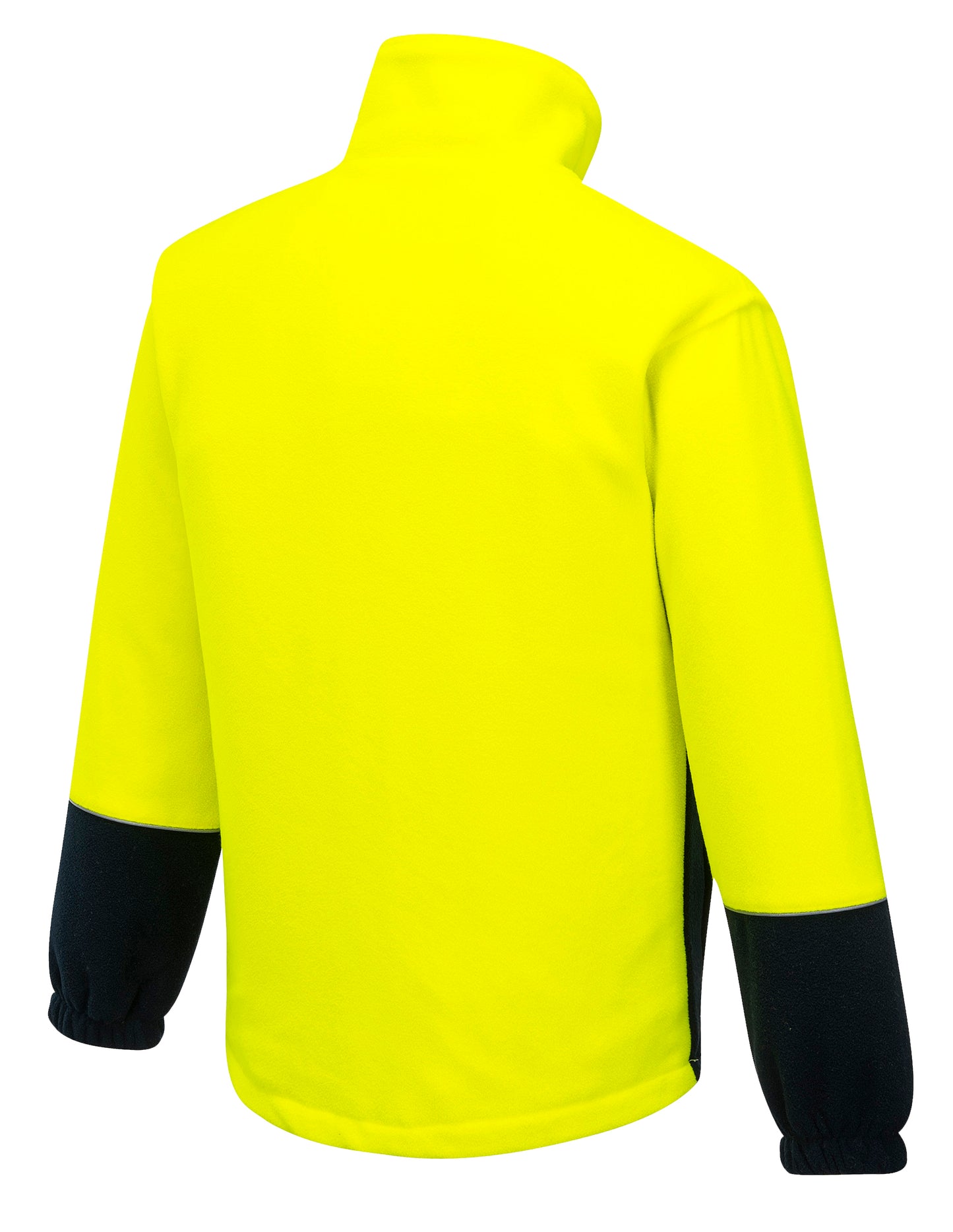 Asphalt Fleece Class D yellow navy back- K8135