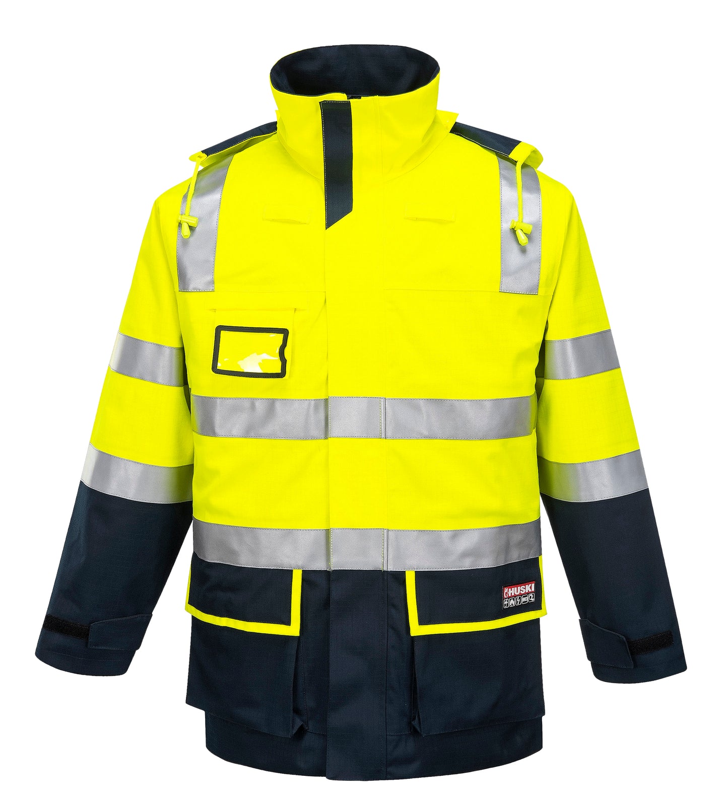 HUSKI Flash Jacket Yellow Navy 26 CAL - K8154