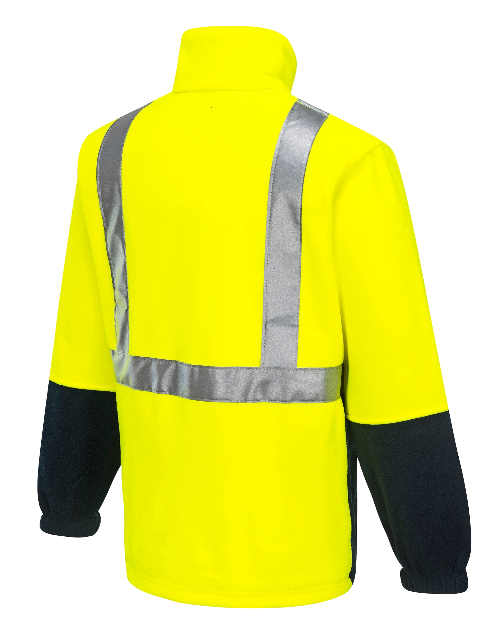 Utility Fleece Top D/N yellow navy back- K8162