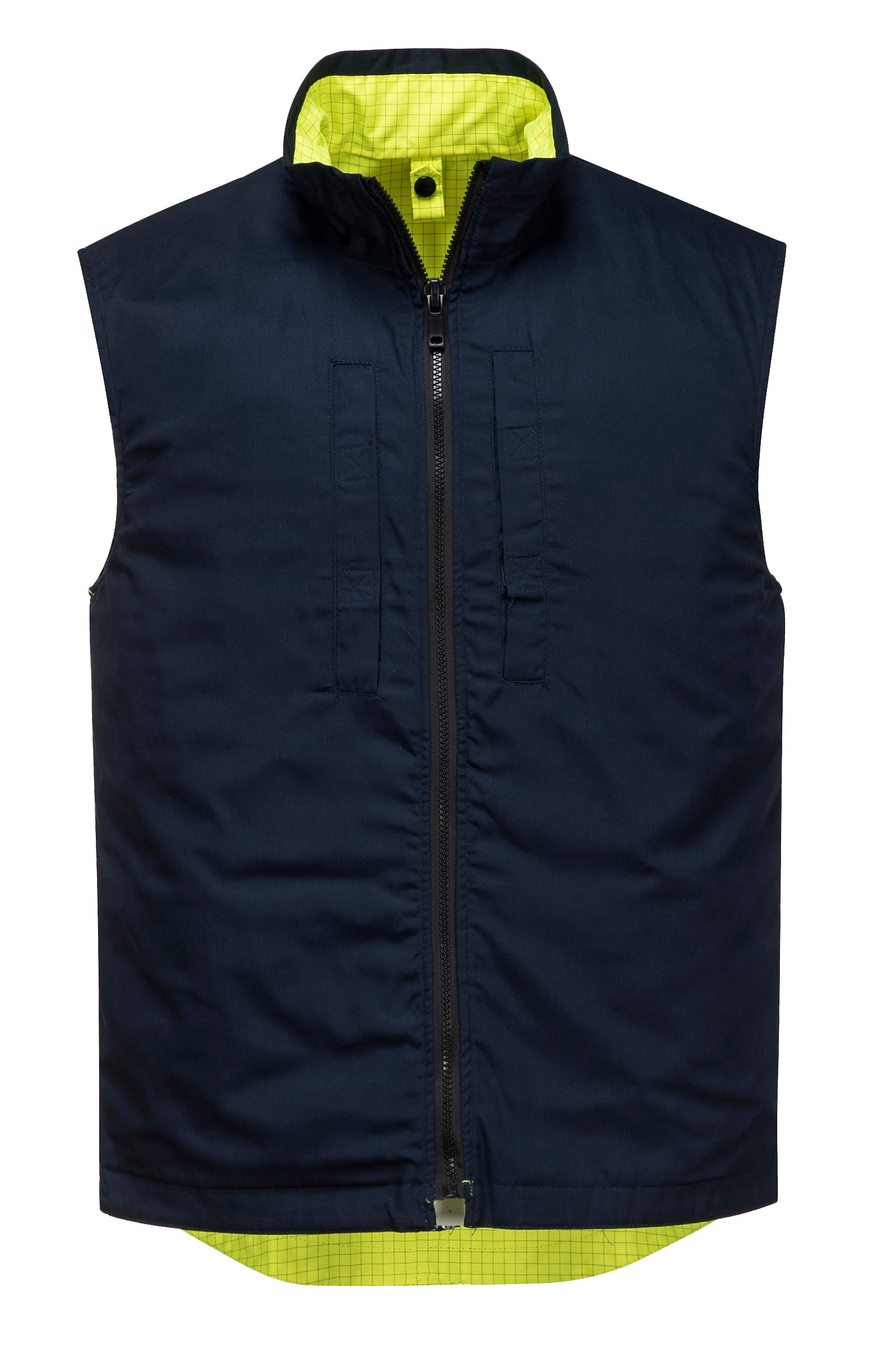 Antistatic Reversible Vest Yellow front reversed- MA320