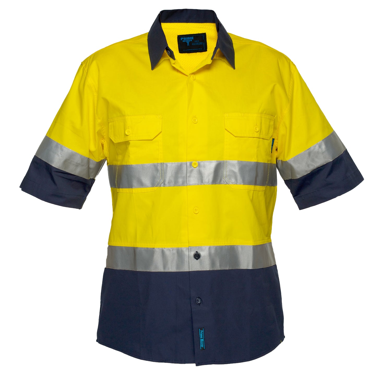 Lightweight Shirt S/S Yellow - MA802 Front