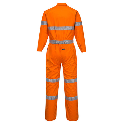 Lightweight Orange Hi Vis Overall D/N back- MA922