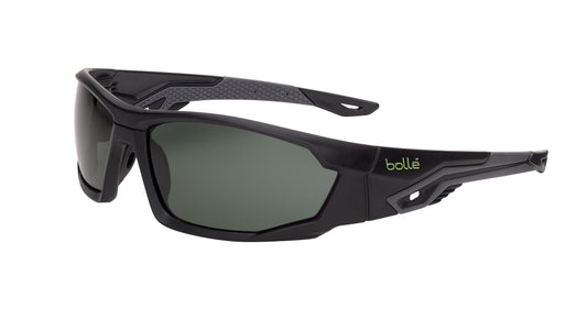 Bollé Mercuro Polarised Lens Grey/Black Temple Smoke