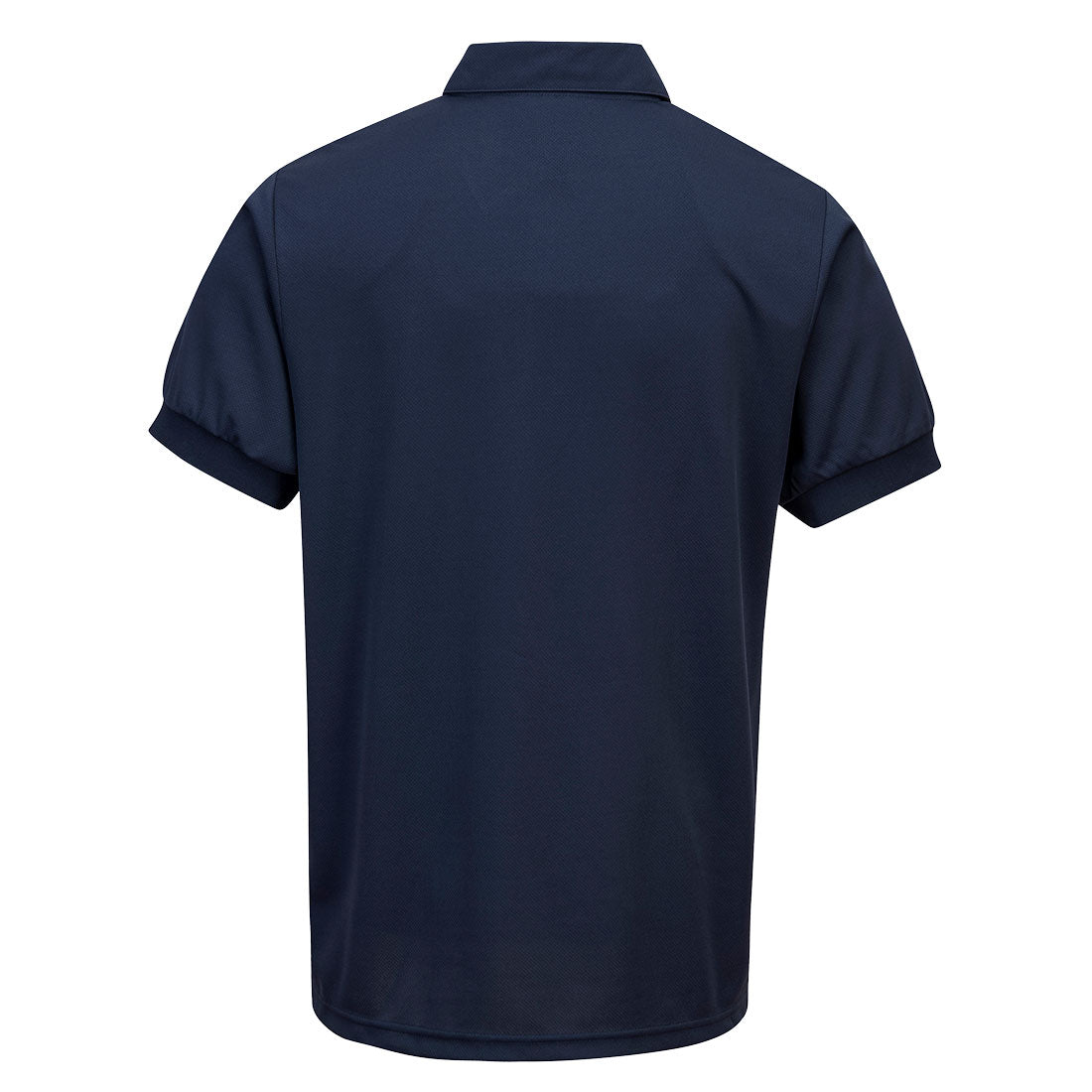 Navy Micro Mesh Polo Shirt S/S- MP101 - Back