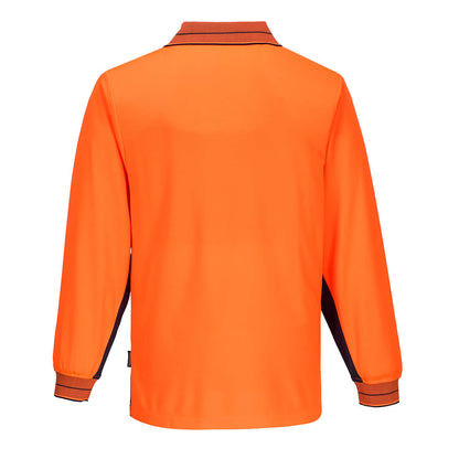 Long Sleeve Micro Mesh Polo - MP113