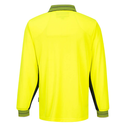 Long Sleeve Micro Mesh Polo - MP113