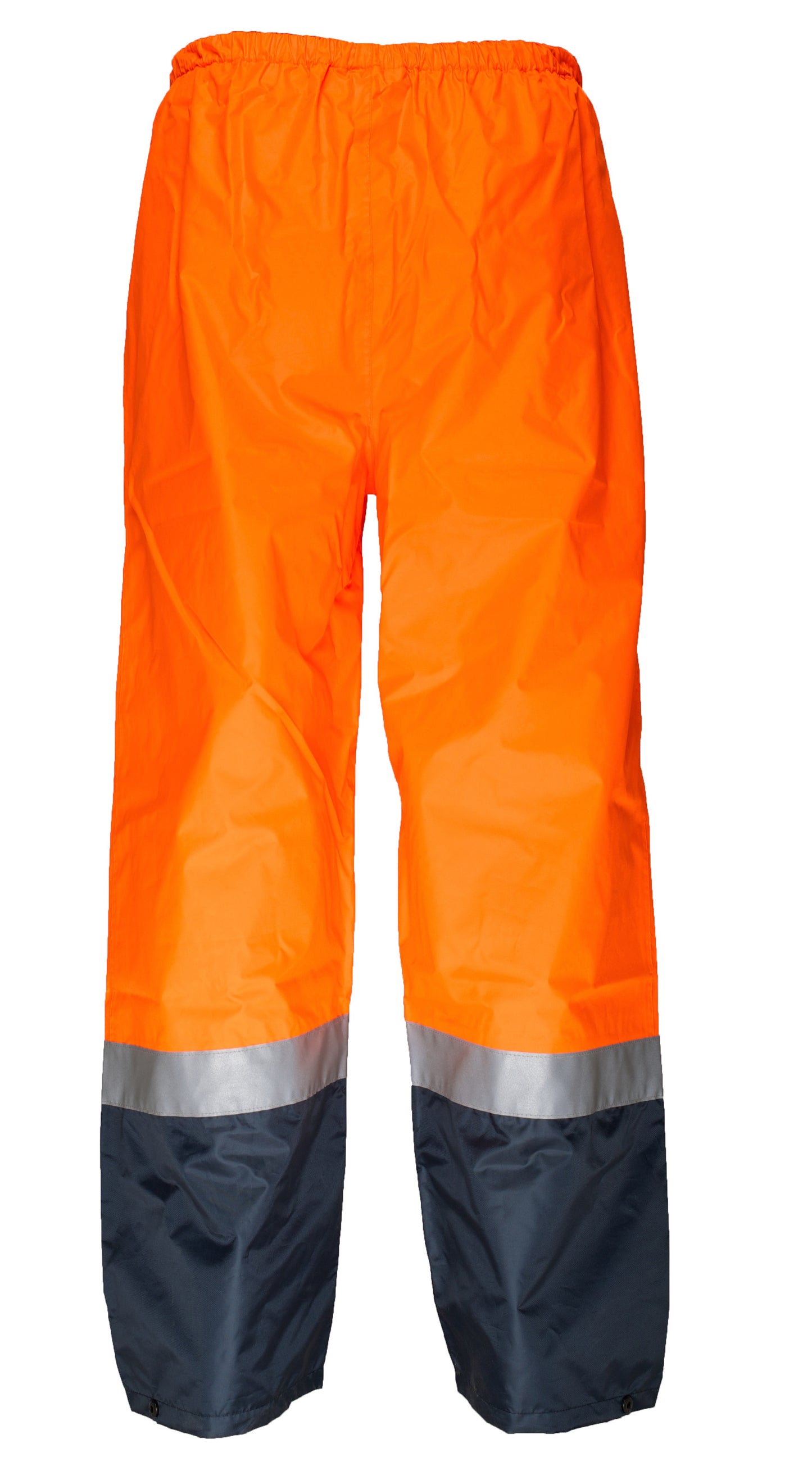 Orange Wet Weather Pull-On Pants D/N - Back
