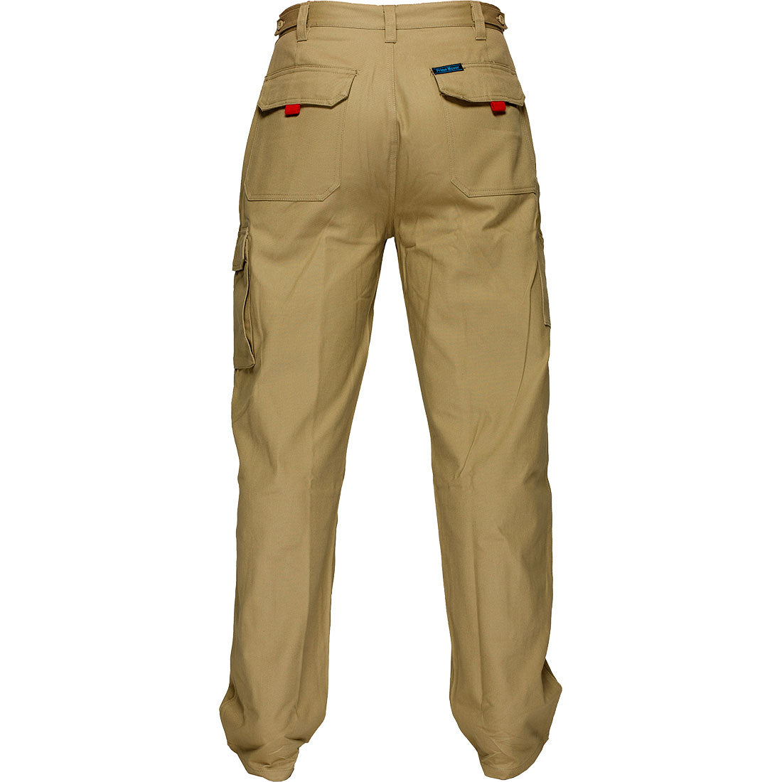 Cotton Cargo Pants Khaki - MP700 Back