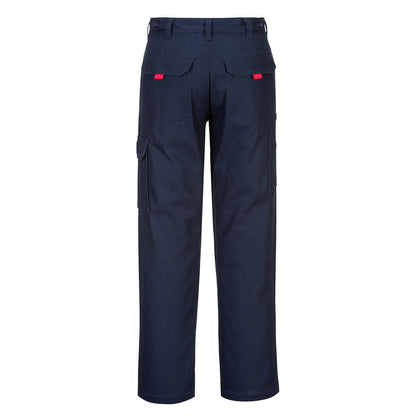 Cotton Cargo Pants Navy - MP700 Back