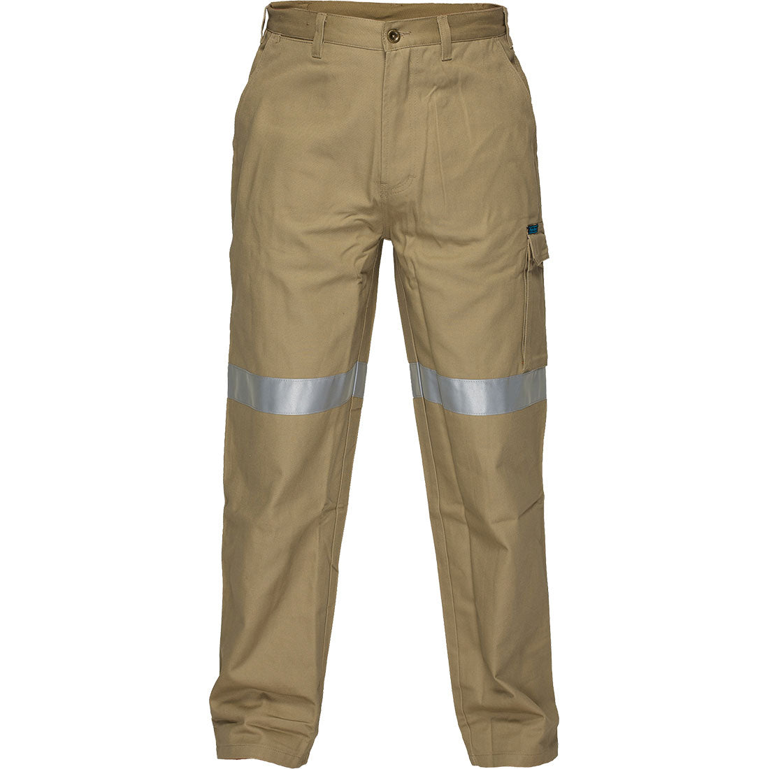 Khaki Cargo Pants with Tape - MP701