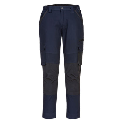 Slim Fit Stretch Trade Pants Navy - MP707 Front