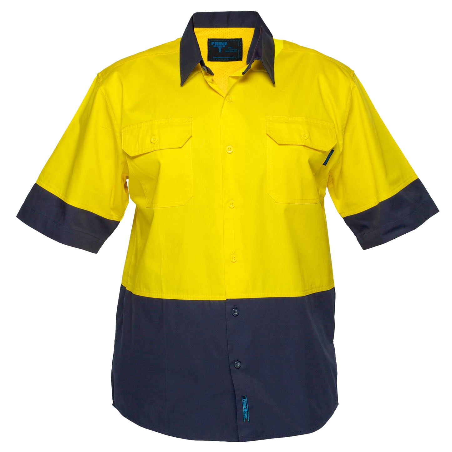 Lightweight Shirt S/S Class D Yellow - MS802 Front