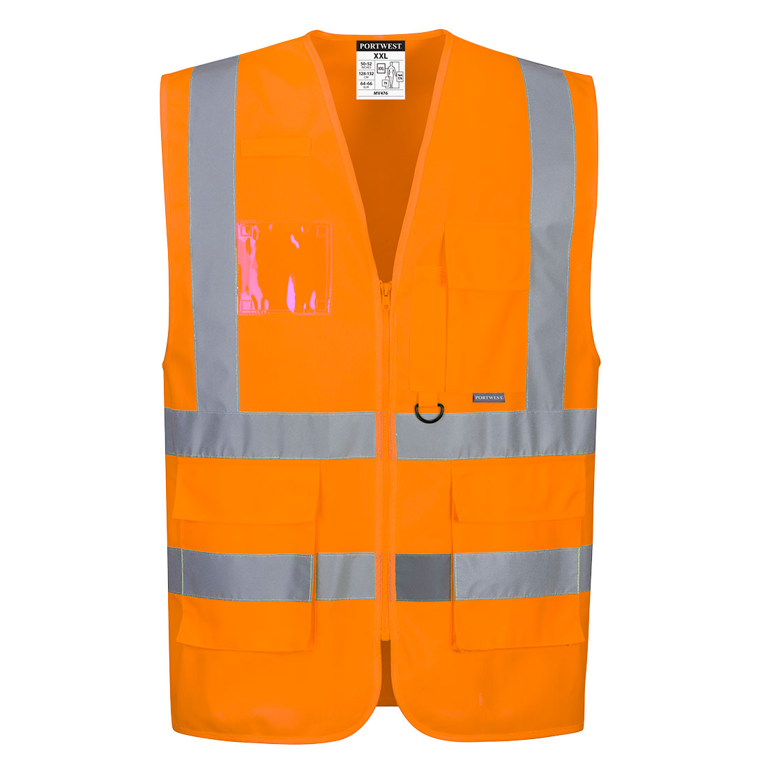 Hi-vis Executive Safety vest Orange - MV476